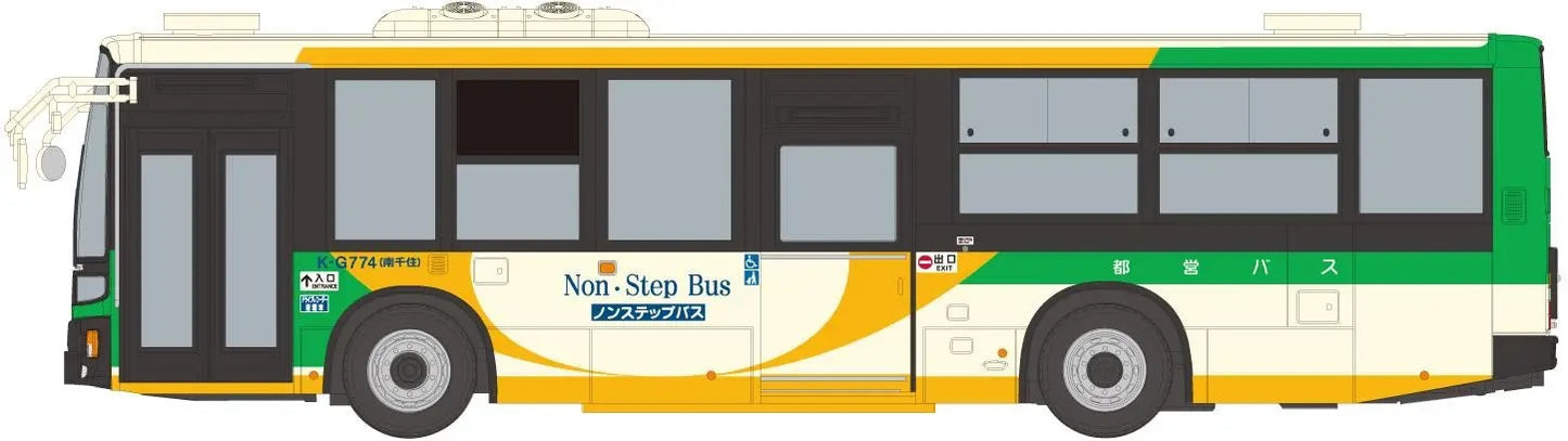 1/80 MITSUBISHI Fuso MP38 Aero Star Tokyo Metropolitan Bureau of Transportation