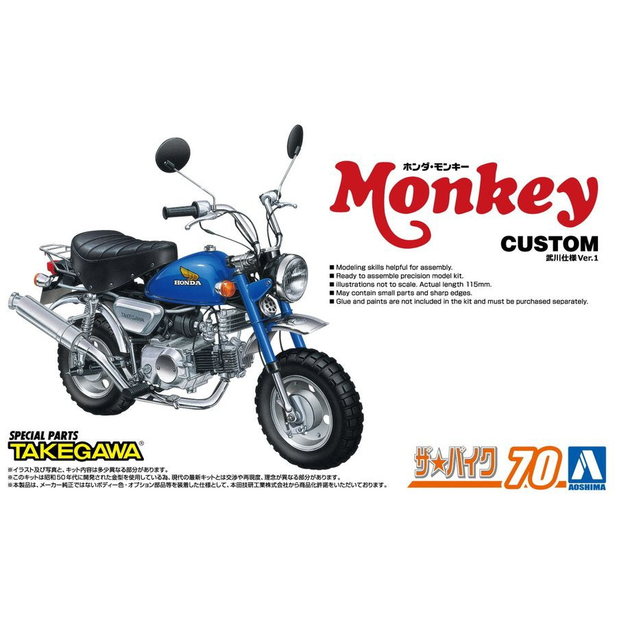 1/12 HONDA Z50J MONKEY '78 CUSTOM TAKEGAWA VER.1