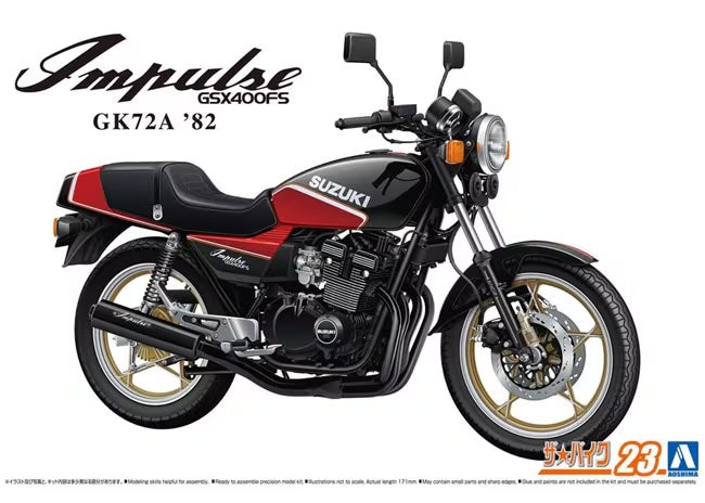 1/12 SUZUKI GK72A GSX400FS IMPULSE '82