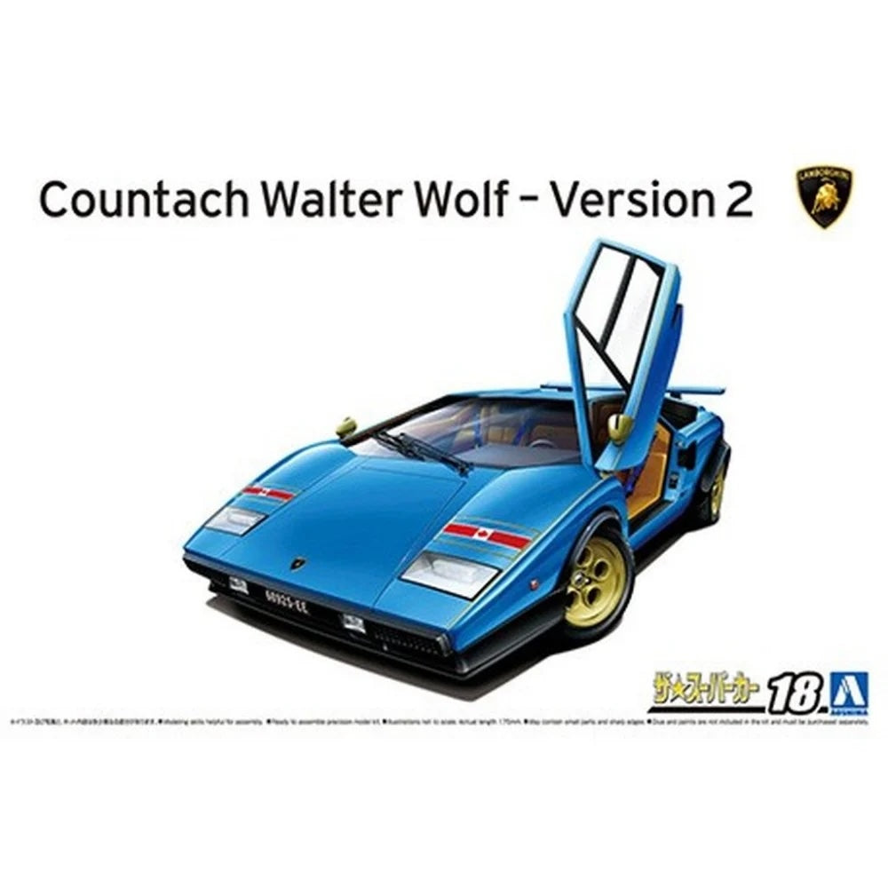 1/24 WOLF COUNTACH VERSION 2 '76