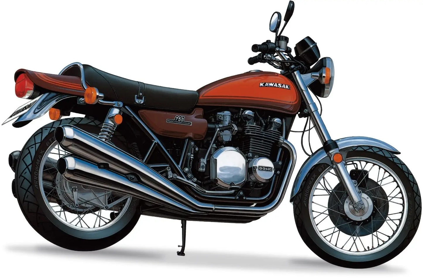 1/12 KAWASAKI Z2 750-RS '73