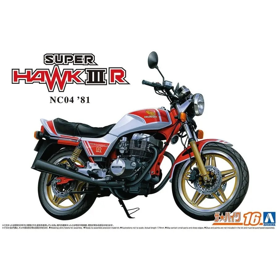 1/12 HONDA NC04 SUPER HAWK III R '81