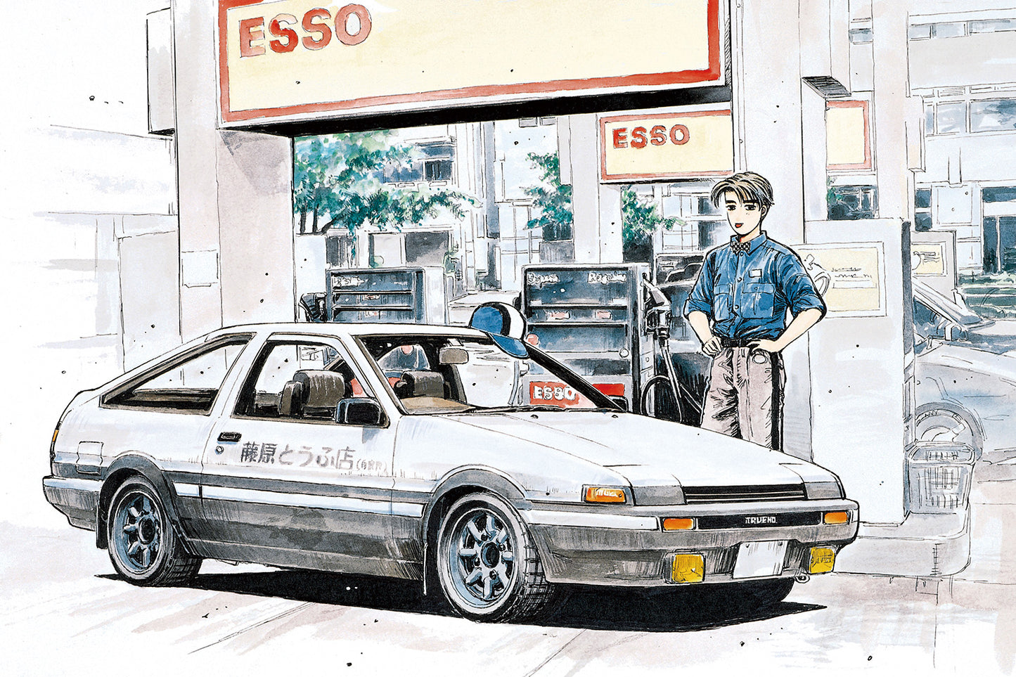 1/32 SNAP INITIAL-D TAKUMI’S HACHIROKU