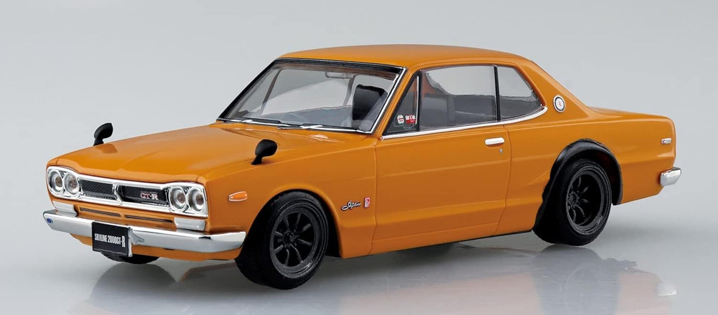 1/32 SNAP NISSAN SKYLINE 2000 GTR CUSTOM WHEEL (Safari Brown)
