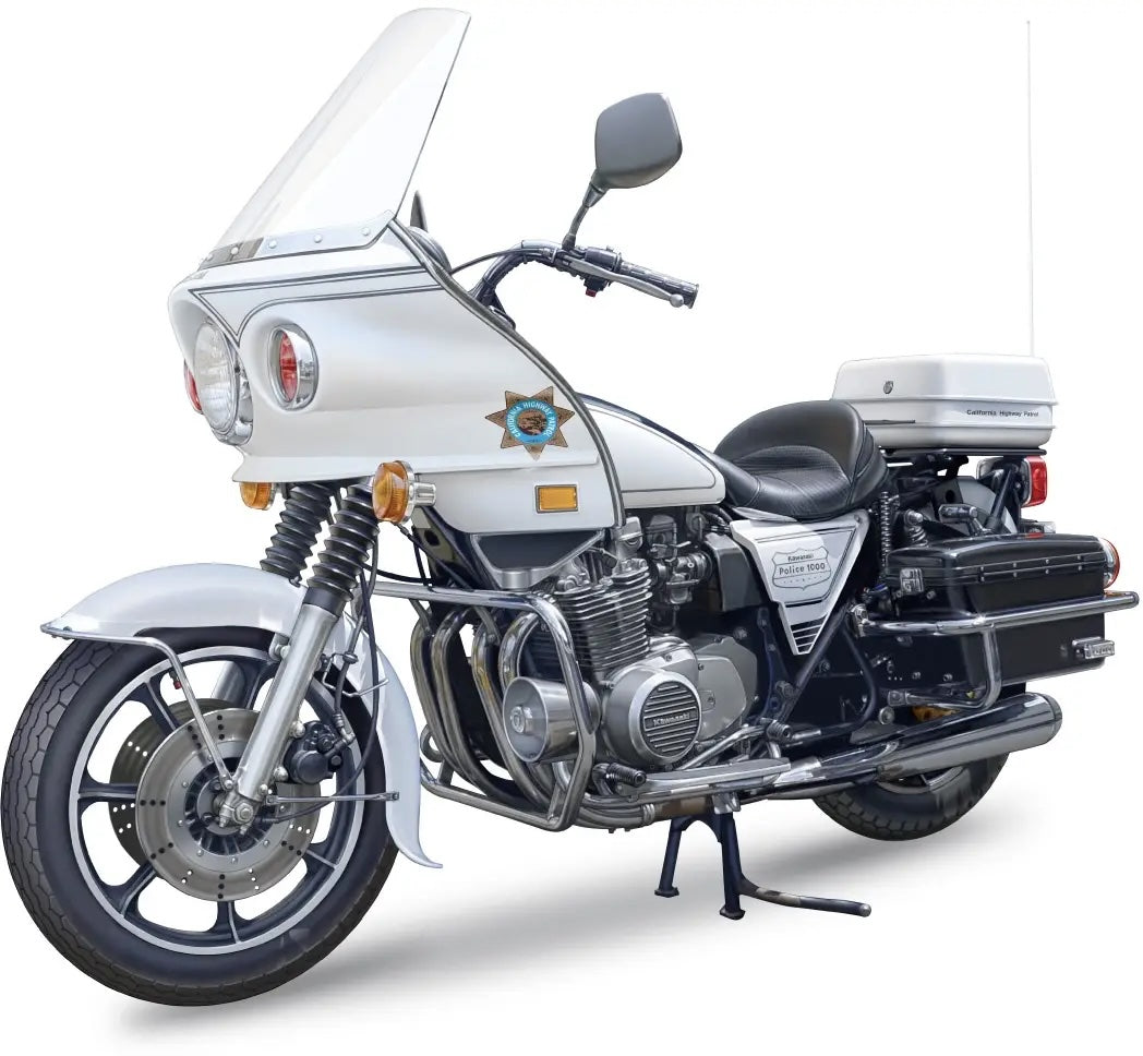 1/12 KAWASAKI KZ1000P POLICE 1000 '82
