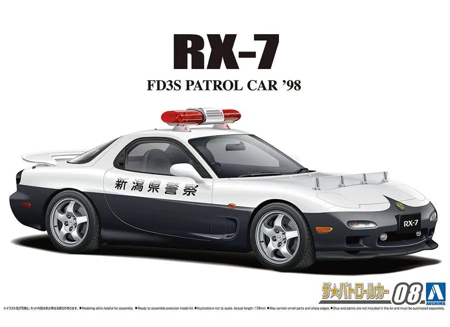 1/24 MAZDA FD3S RX-7 IV PATROL CAR '98
