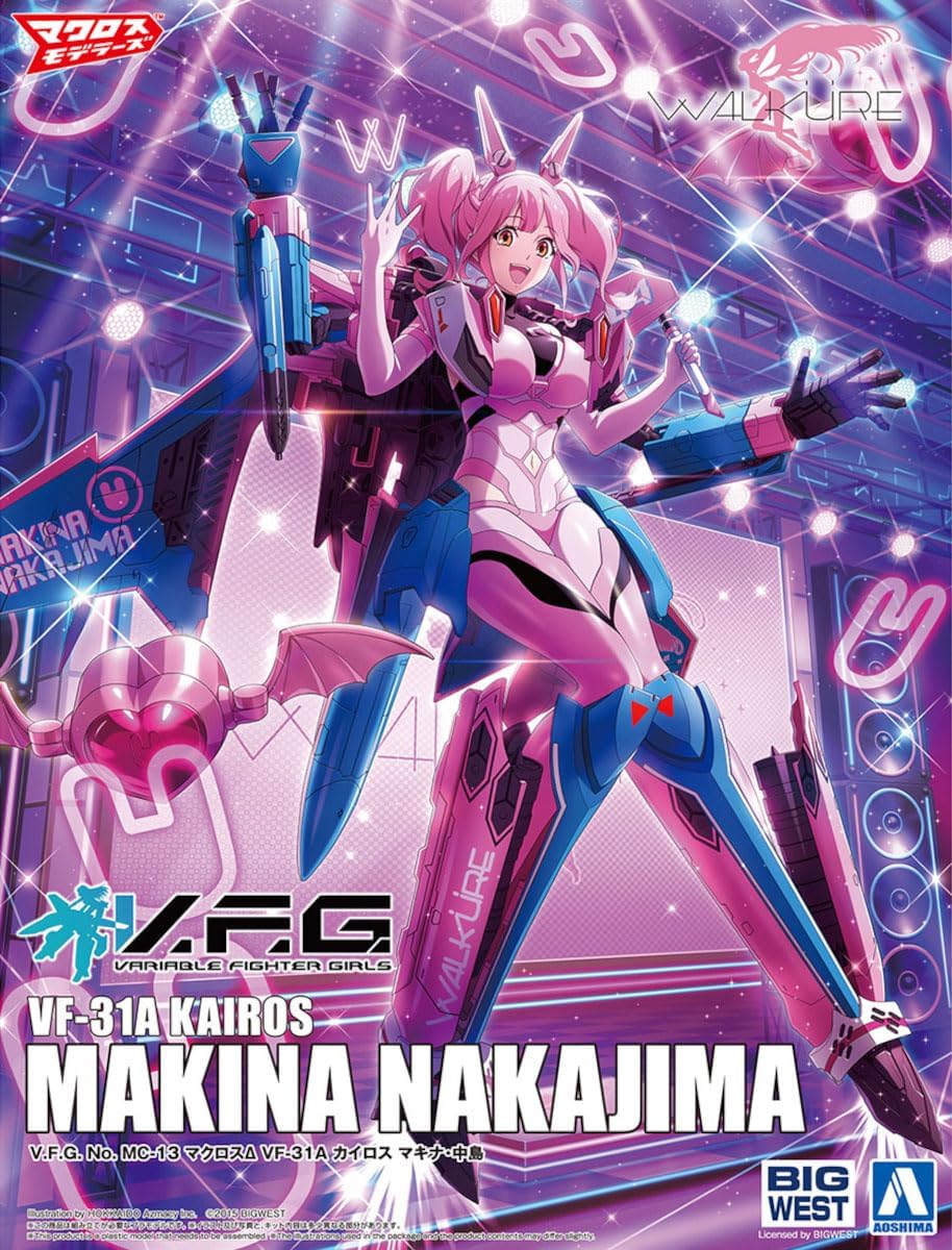 Non-Scale Variable Fighter Girls Macross Delta Walkure Makina Nakajima