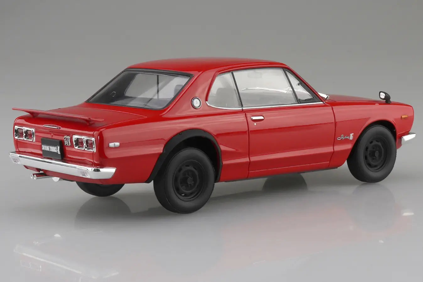 1/24 SNAP NISSAN KPGC10 Skyline HT 2000 GT-R 1970 Red