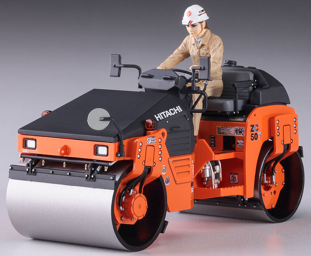 1/35 HITACHI VIBRATORY TANDEM ROLLER ZC50T-5