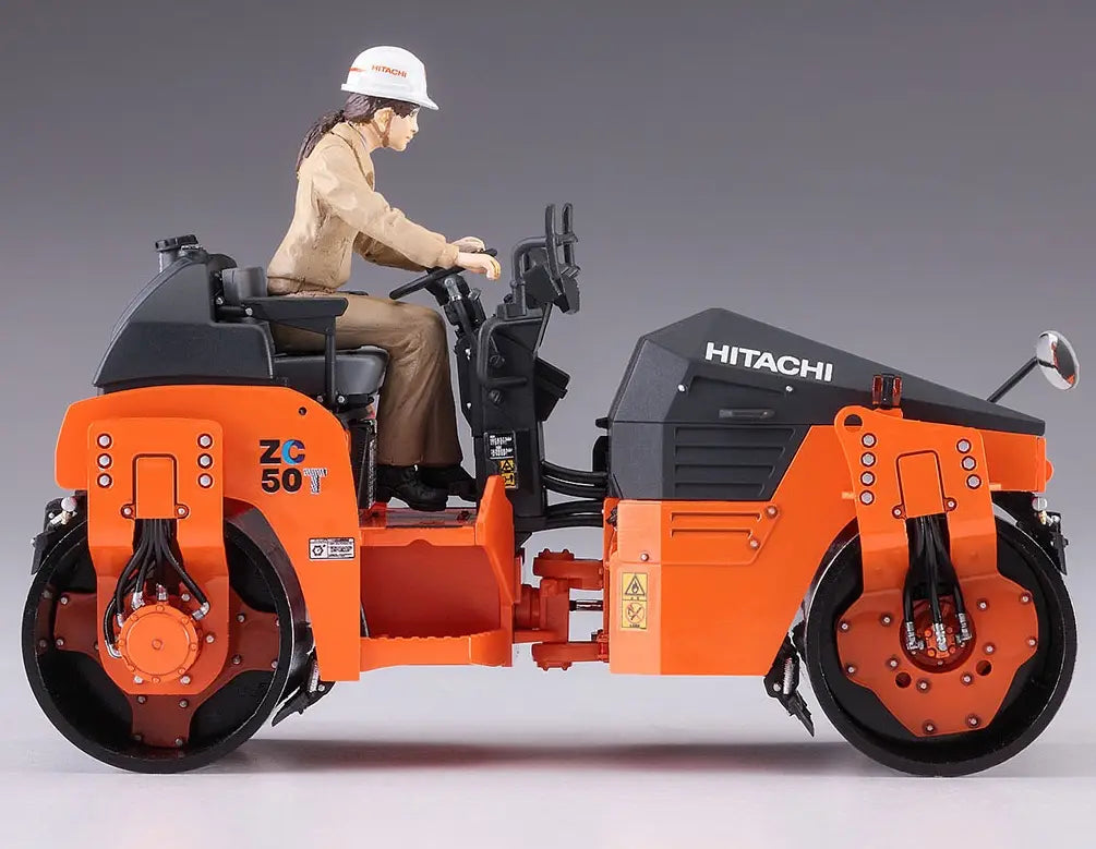 1/35 HITACHI VIBRATORY TANDEM ROLLER ZC50T-5