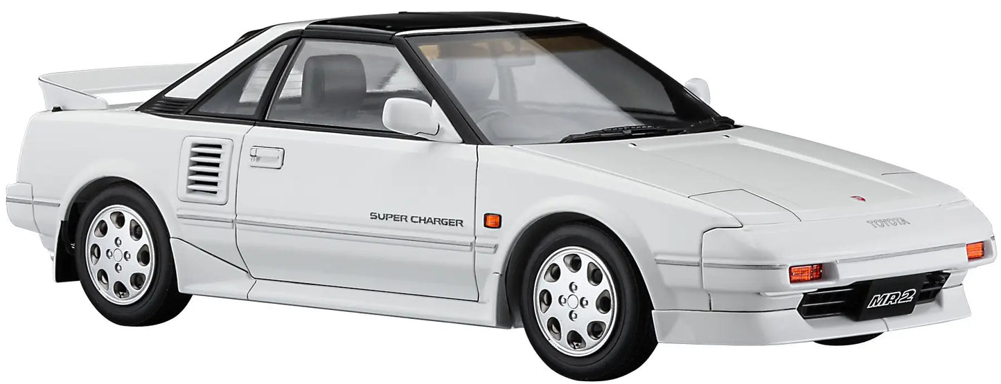 1/24 TOYOTA MR2 (AW11) LATE VERSION G-Limited Super Charger (T Bar Roof) 1988