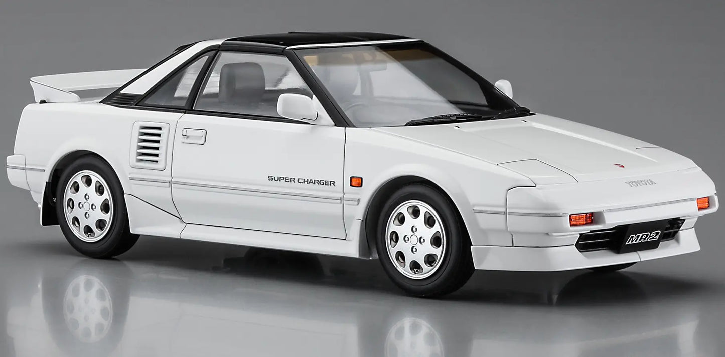 1/24 TOYOTA MR2 (AW11) LATE VERSION G-Limited Super Charger (T Bar Roof) 1988