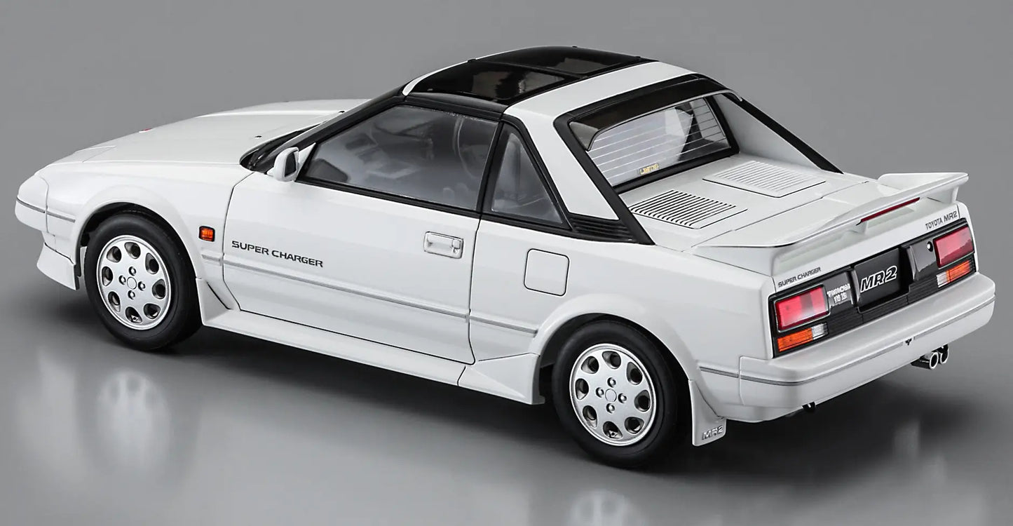 1/24 TOYOTA MR2 (AW11) LATE VERSION G-Limited Super Charger (T Bar Roof) 1988