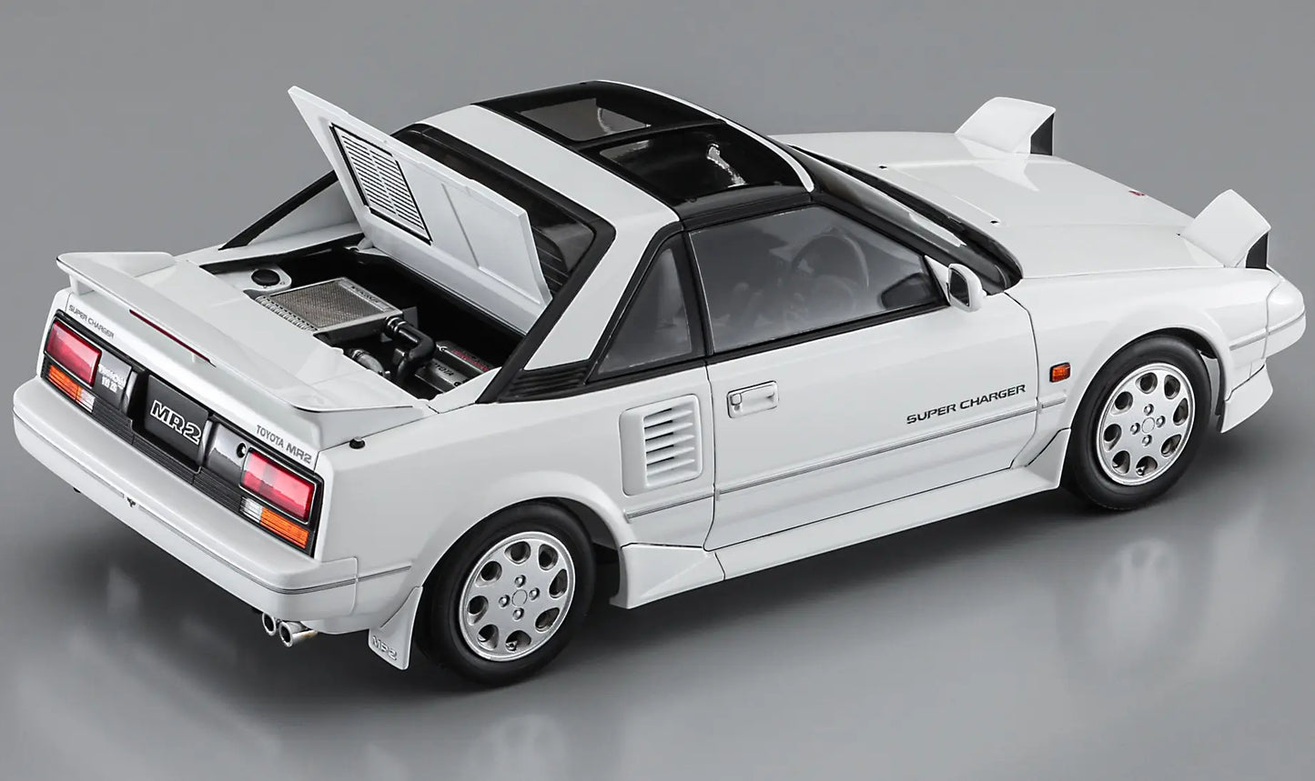 1/24 TOYOTA MR2 (AW11) LATE VERSION G-Limited Super Charger (T Bar Roof) 1988