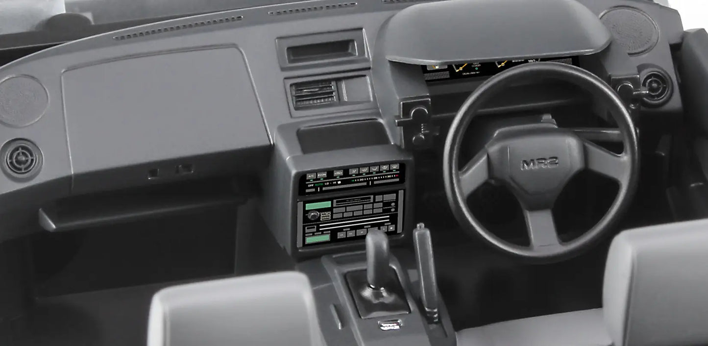 1/24 TOYOTA MR2 (AW11) LATE VERSION G-Limited Super Charger (T Bar Roof) 1988