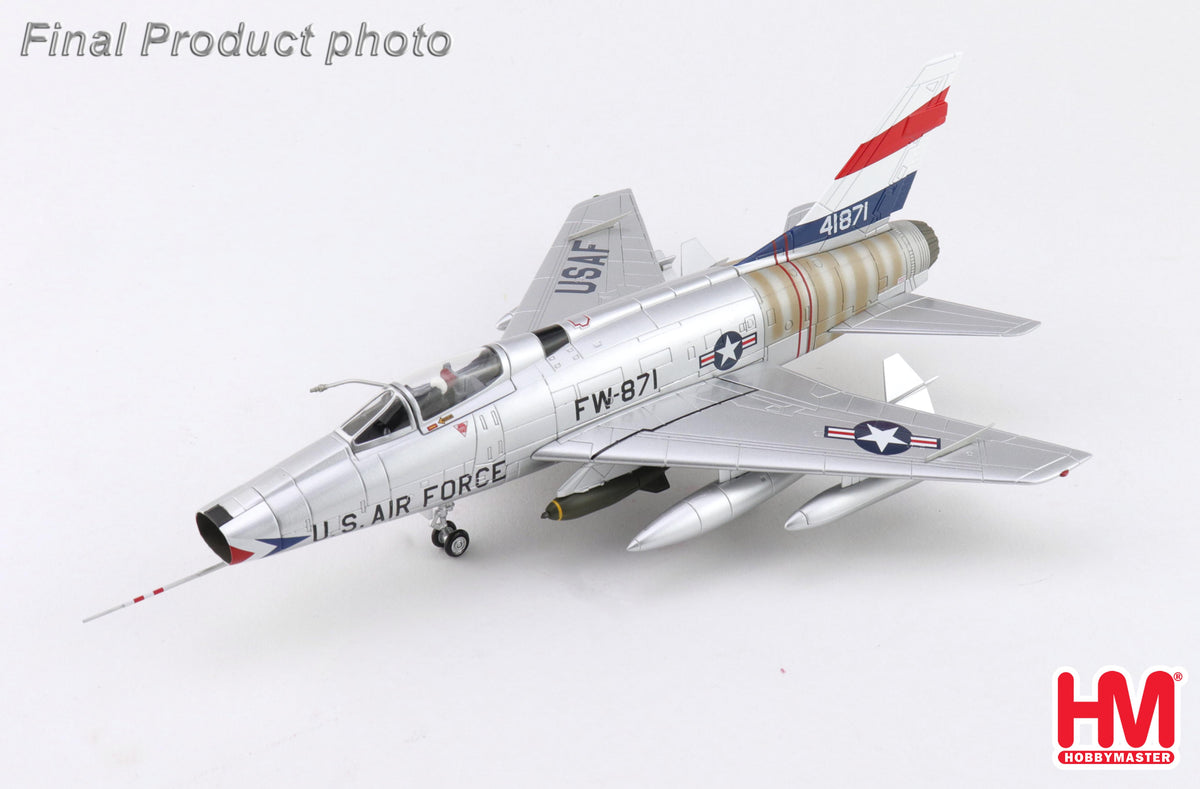 1/72 F-100 Super Sabre FW-871 USAF National Military Museum (Soesterberg)