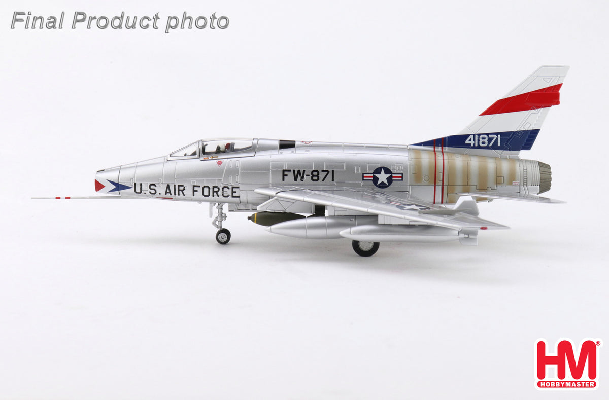 1/72 F-100 Super Sabre FW-871 USAF National Military Museum (Soesterberg)