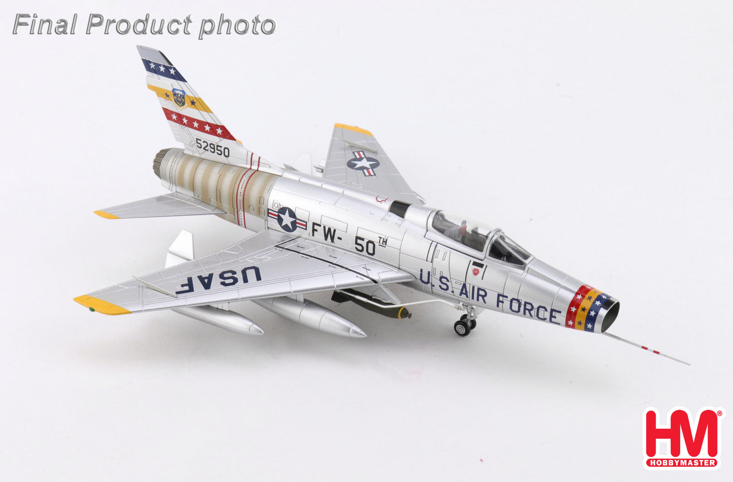 1/72 F-100D Super Sabre 55-2950 81st TFS 50th TFW France 1958