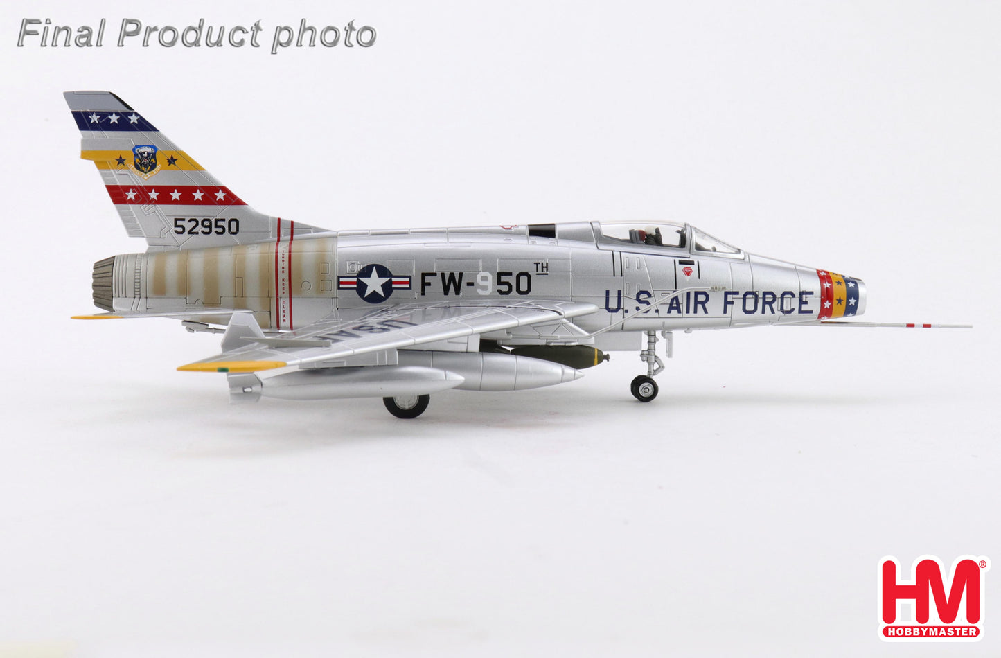 1/72 F-100D Super Sabre 55-2950 81st TFS 50th TFW France 1958