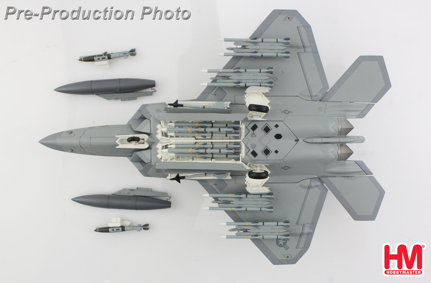 1/72 F-22 "Maj. Joshua 'Cabo' Gunderson" 01-4023 43rd FS 325th FW Tyndall AFB (with Pilot's Signature Card)
