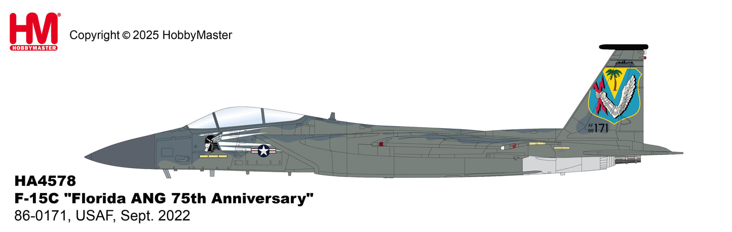 1/72 F-15C "Florida ANG 7th Anniversary" 86-0171 USAF Sept 2022