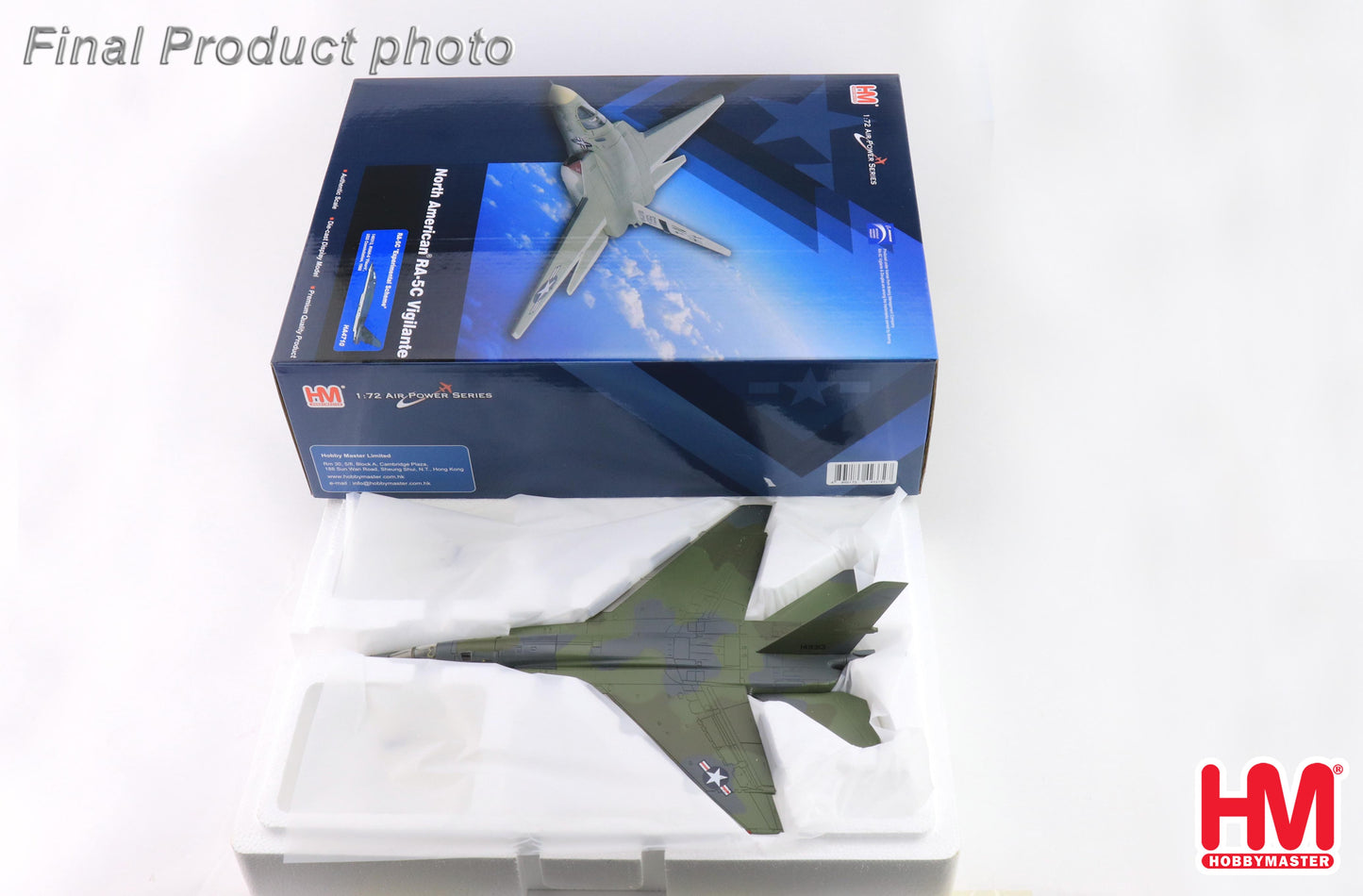 1/72 RA-5C "Experimental Scheme" 149313 RVAH-6 "Fleurs" USS Constellation 1966