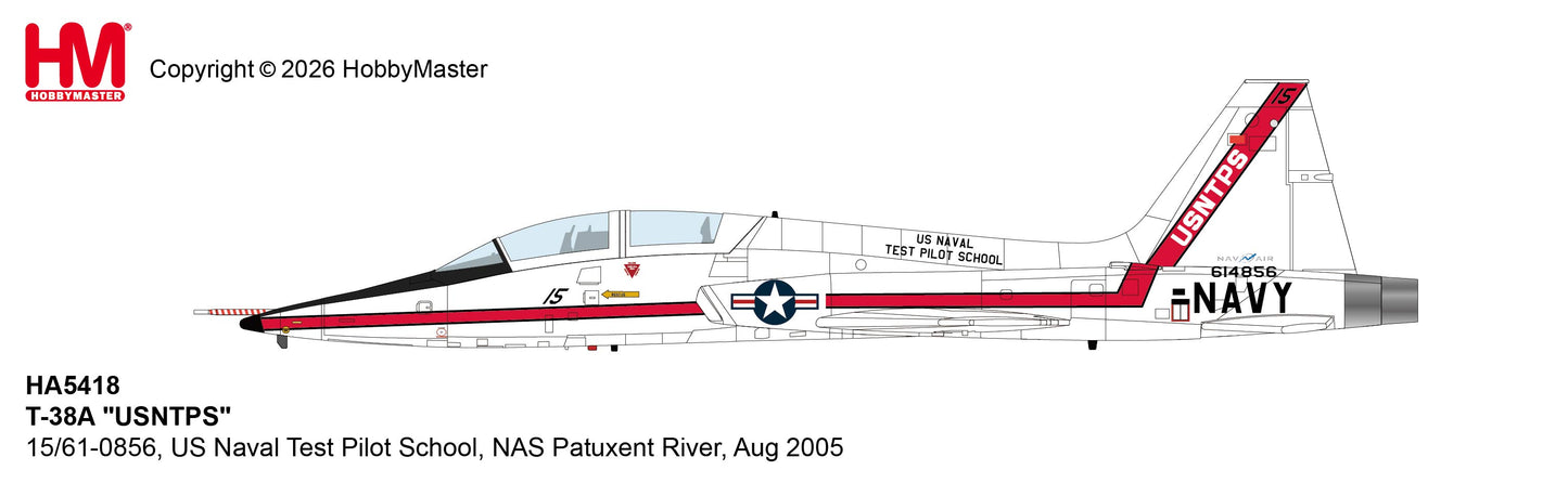 1/72 T-38A "USNTPS" 15/61-0856 US Naval Test Pilot School NAS Patuxent River Aug 2005