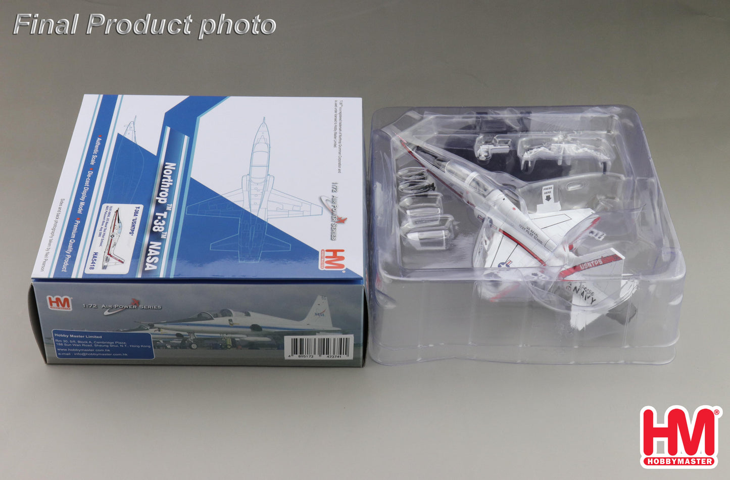 1/72 T-38A "USNTPS" 15/61-0856 US Naval Test Pilot School NAS Patuxent River Aug 2005