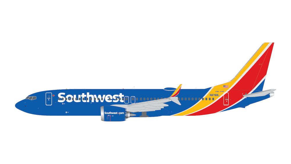 1/400 B737 MAX 8 Southwest N8788L