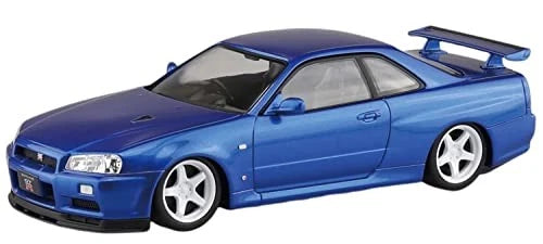 1/32 SNAP NISSAN R34 SKYLINE GT-R CUSTOM WHEEL (Bayside Blue)