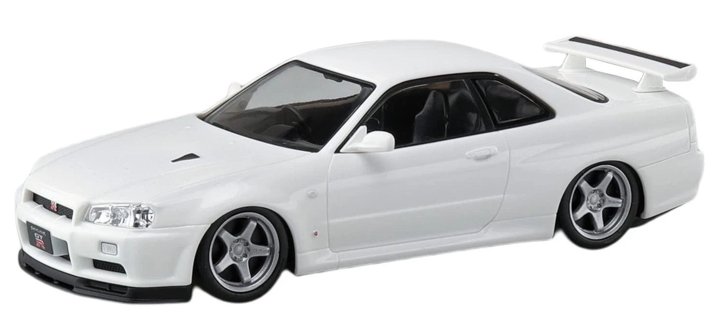 1/32 SNAP NISSAN R34 SKYLINE GT-R CUSTOM WHEEL (White Pearl)