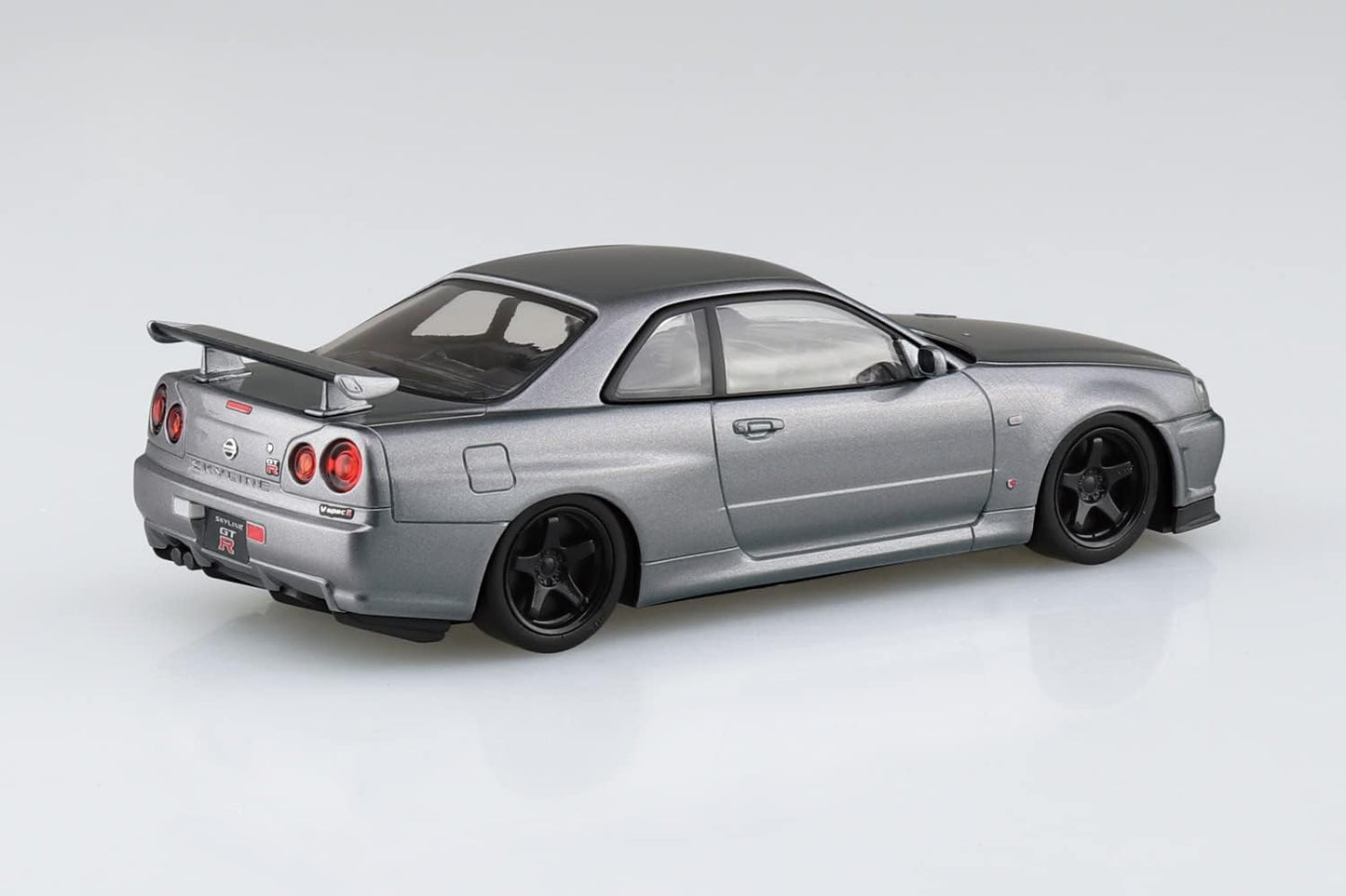 1/32 SNAP NISSAN R34 SKYLINE GT-R CUSTOM WHEEL (Athletic Silver)