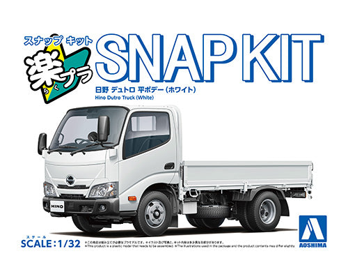 1/32 SNAP Hino Dutro Truck (White)