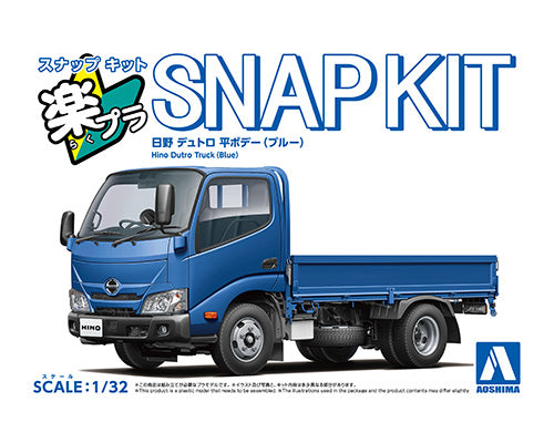 1/32 SNAP Hino Dutro Truck (Blue)