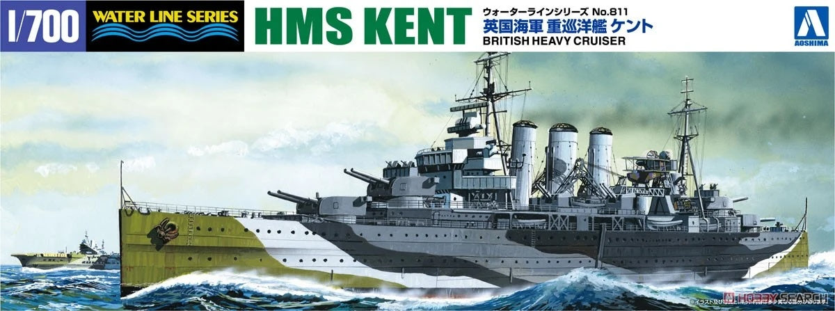 1/700 BRITISH HEAVY CRUISER HMS KENT