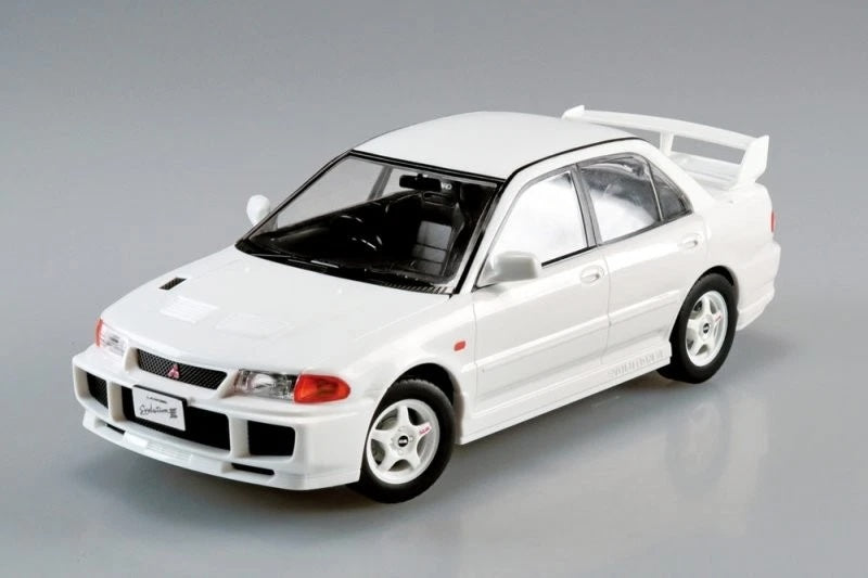 1/24 SNAP CE9A Lancer GSR Evolution III 1995 (Scotia White)