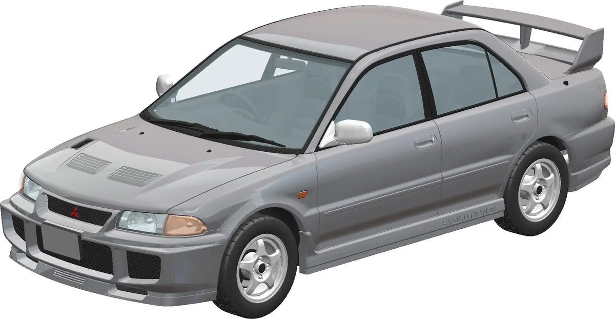 1/24 SNAP CE9A Lancer GSR Evolution III 1995 (Queens Silver)
