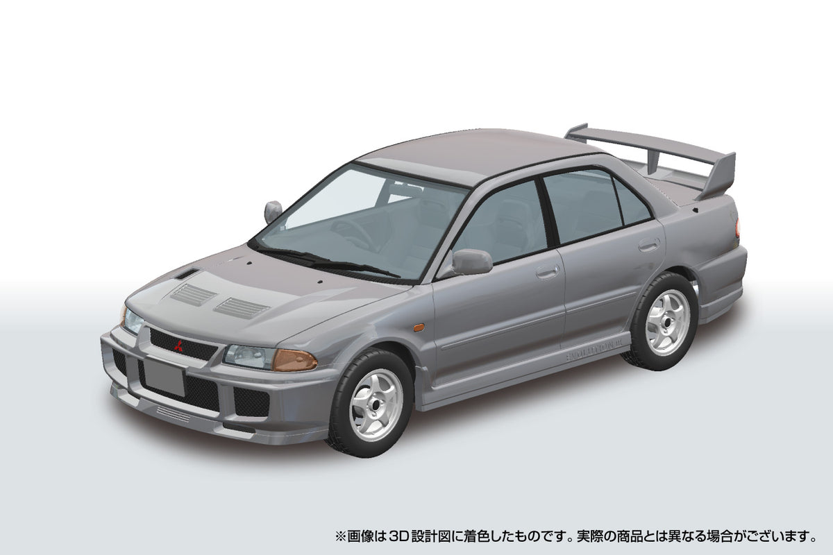 1/24 SNAP CE9A Lancer GSR Evolution III 1995 (Queens Silver)