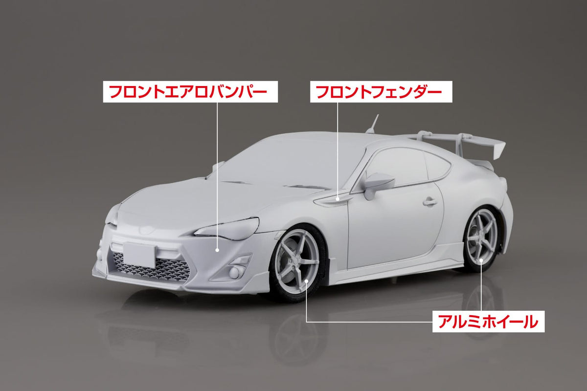 1/24 KATAGIRI KANATA ZN6 TOYOTA86 COMICS VOL.14 Seaside Double Lane Ver.