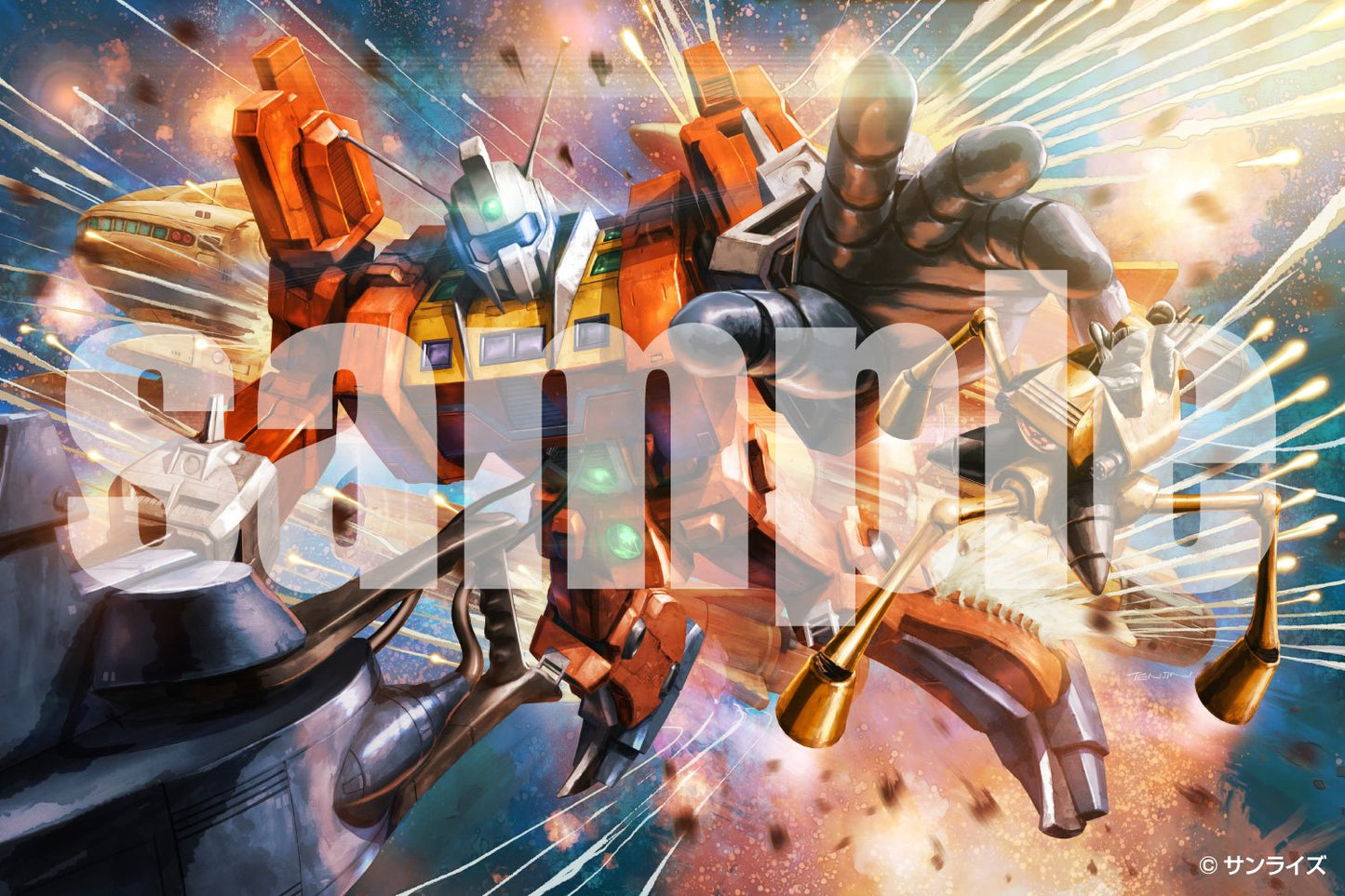 1/450 Space Runaway Ideon Anime Color Ver.