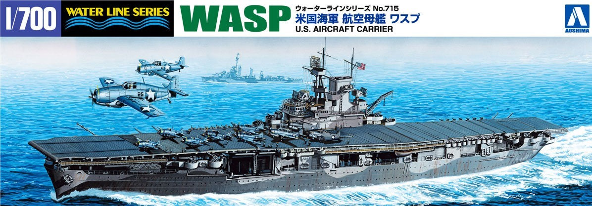 1/700 U.S. Navy AIRCRAFT Carrier Wasp
