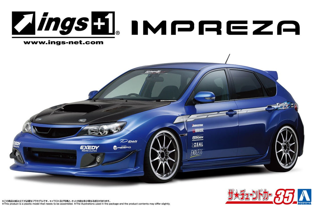 1/24 Ings SUBARU GRB Impreza WRX STI '07
