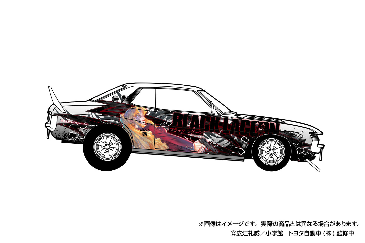 1/24 Black Lagoon TOYOTA TA22 Celica 1600GT '72