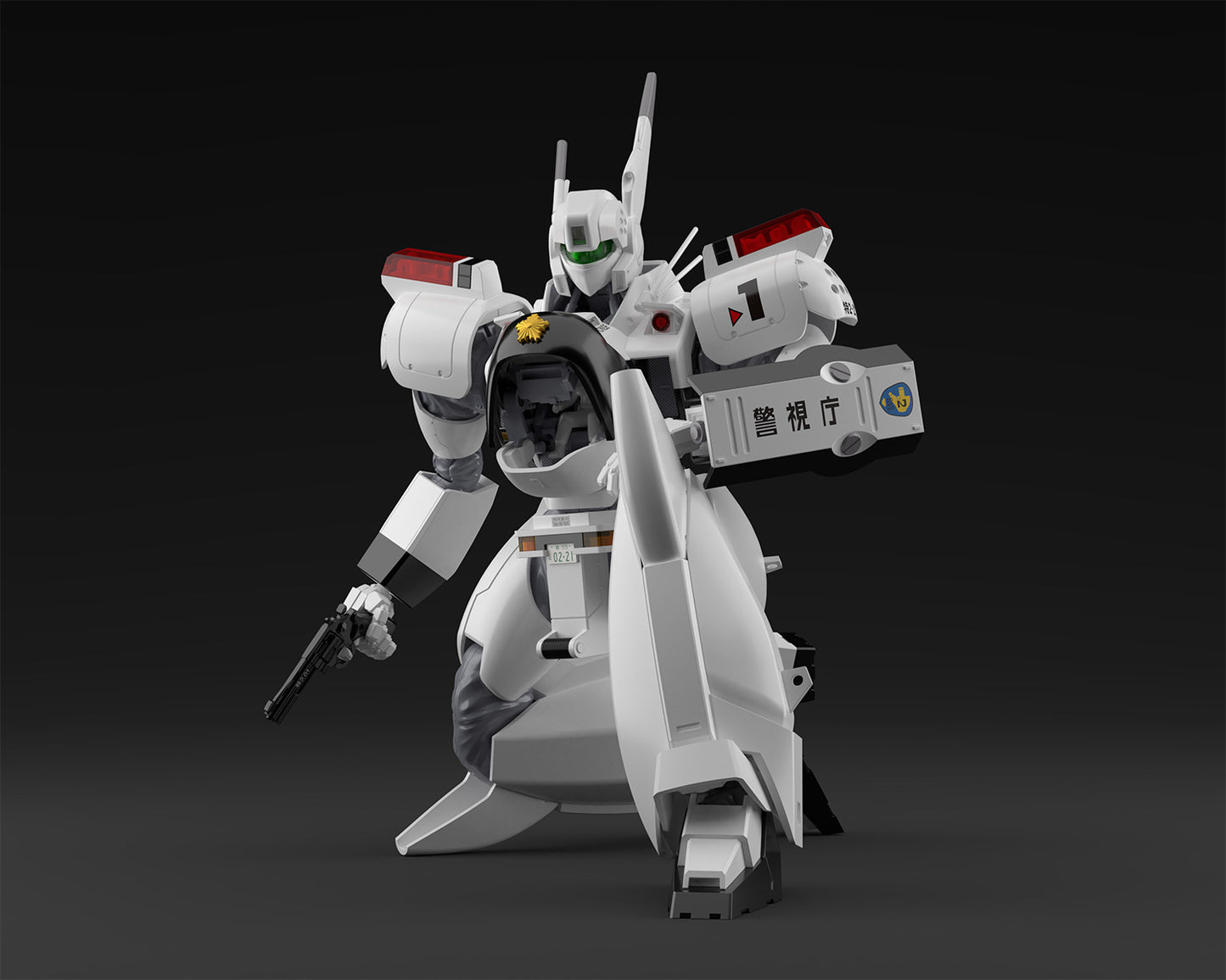 1/43 Mobile Police Patlabor AV-98 Ingram 1st + Special Command Vehicle TYPE 98