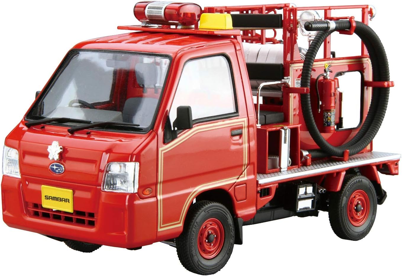 1/24 SUBARU TT2 Sambar The Fire Engine '11