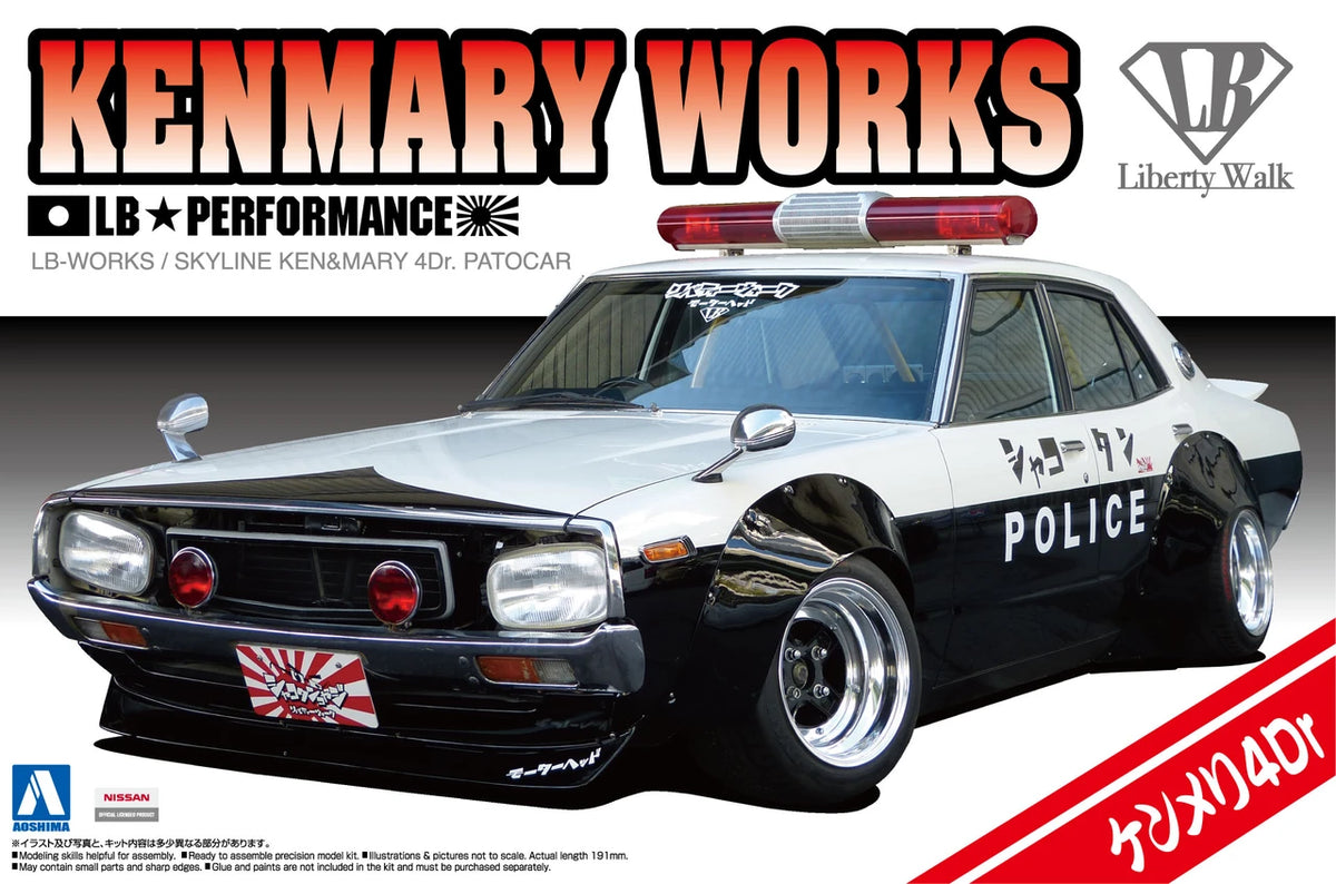 1/24 LB-Works KENMARY 4Dr Patrol Car