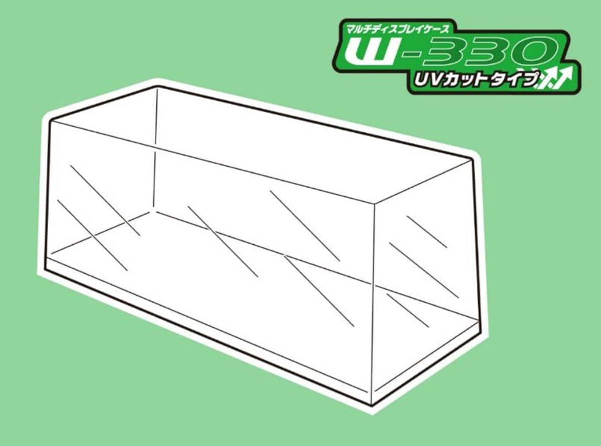 Large Display Case #02 MULTI DISPLAY CASE W330 (ANTI-UV) (W) 355 x (D) 163 x (H) 143