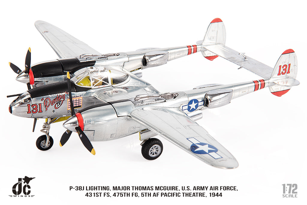 1/72 P38J Lighting U.S. Army Air Force 431st FS 475th FG 1944 (131)