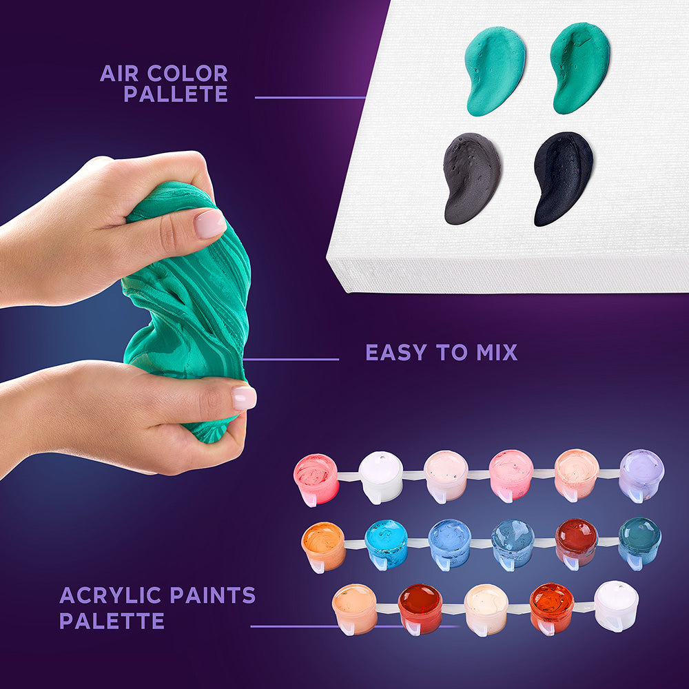 3D Modeling+Painting Kit 30x40cm - Fashion Corgi