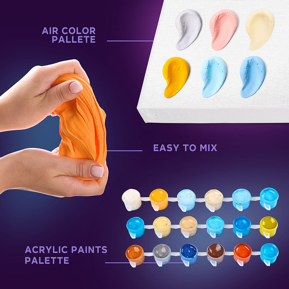 3D Modeling+Painting Kit 30x40cm - Greetings from Paris